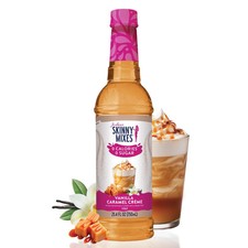 Jordan's Skinny Mixes Vanilla Caramel Coffee Syrup 25.4 Fl Oz Sugar Free 0 Ca...