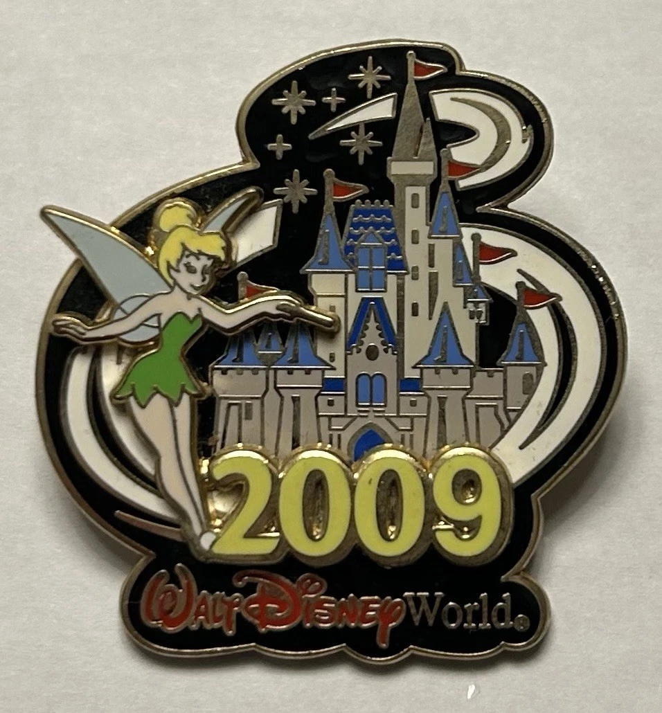 Walt Disney World - Cinderella Castle 2009 3D Pin - Tinker Bell