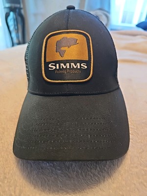 Simms  Black Hat Snap Back
