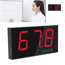 Decibel Meter Wall Mounted High Accuracy Battery Level Indication USB 30‑130 SET