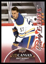 2021-22 Upper Deck UD Canvas YG Brett Murray Rookie Buffalo Sabres #C107