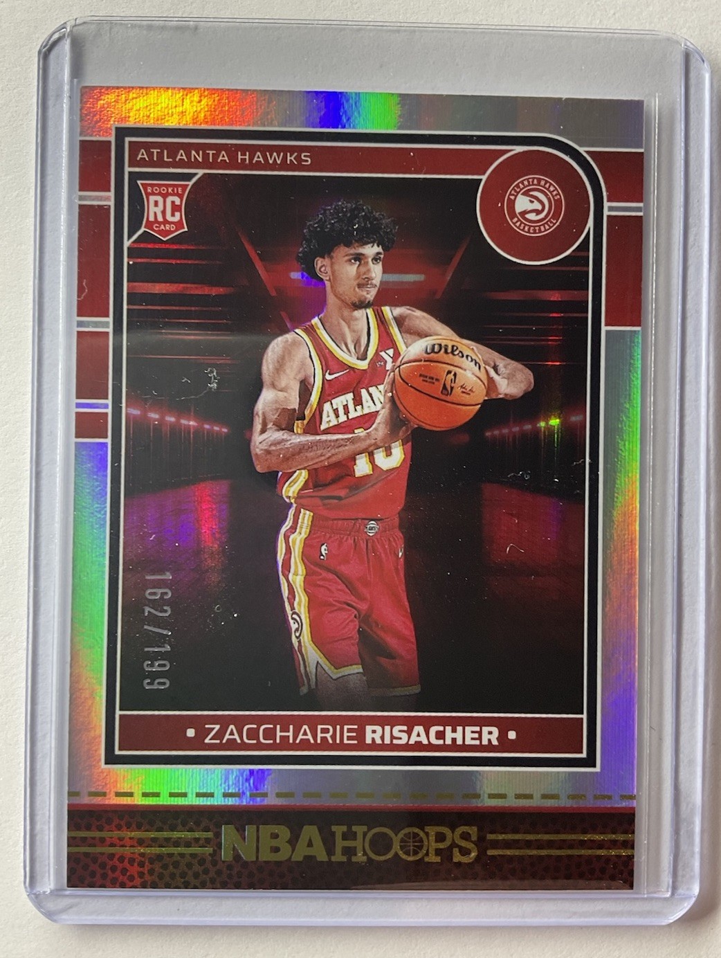 2024-25 Panini Nba Hoops - Rookies Zaccharie Risacher #231 Silver /199 (RC)