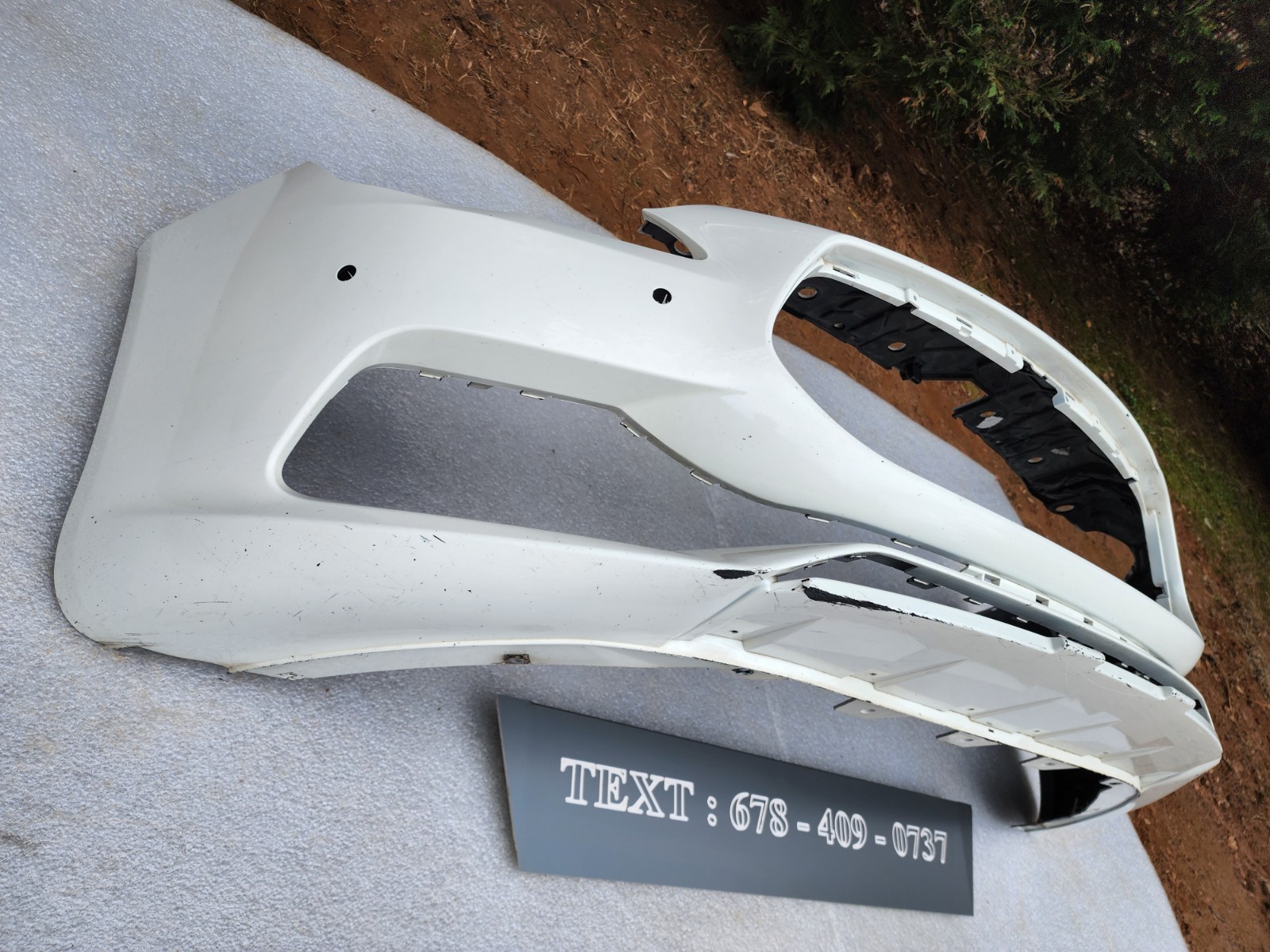 Maserati Quattroporte S Front Bumper M156  2018 -2022 Oem 670066516 NO SHIPPING.