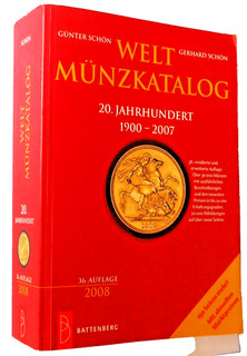 Welt Münzkatalog 20. Jahrhundert von 1900 bis 2007 36. Auflage Battenberg Verlag