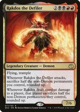 Rakdos the Defiler - Light Play MTG Ravnica Allegiance: Guild Kits