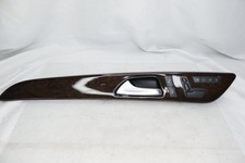 13-16 MERCEDES X166 ML 450 FRONT LEFT INTERIOR DOOR HANDLE WOOD TRIM A1667600561