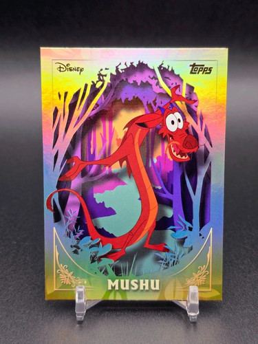 Mushu #FF-16 2025 Topps Disney Wonder Furry Friends card