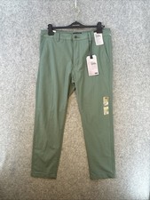 LEVIS XX Chino Standard Tech Pants 34x29 Stretch UPF 50 Quick Drying Olive NWT