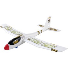 HABA Terra Kids Maxi Hand Glider with Loop-de-loop Action - 22" Styrofoam Plane