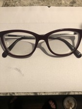 Montures de lunettes de vue femme chat Coach HC6124-5509 bordeaux taille 51 mm