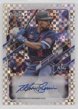 2021 Chrome Update Target All-Star Game X-Fractor 57/125 Marcus Semien Auto 3p9