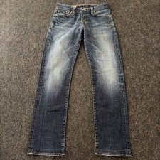 AG Adriano Goldschmied The Graduate Jeans Mens 29x31 Dark Wash Tailored Leg USA