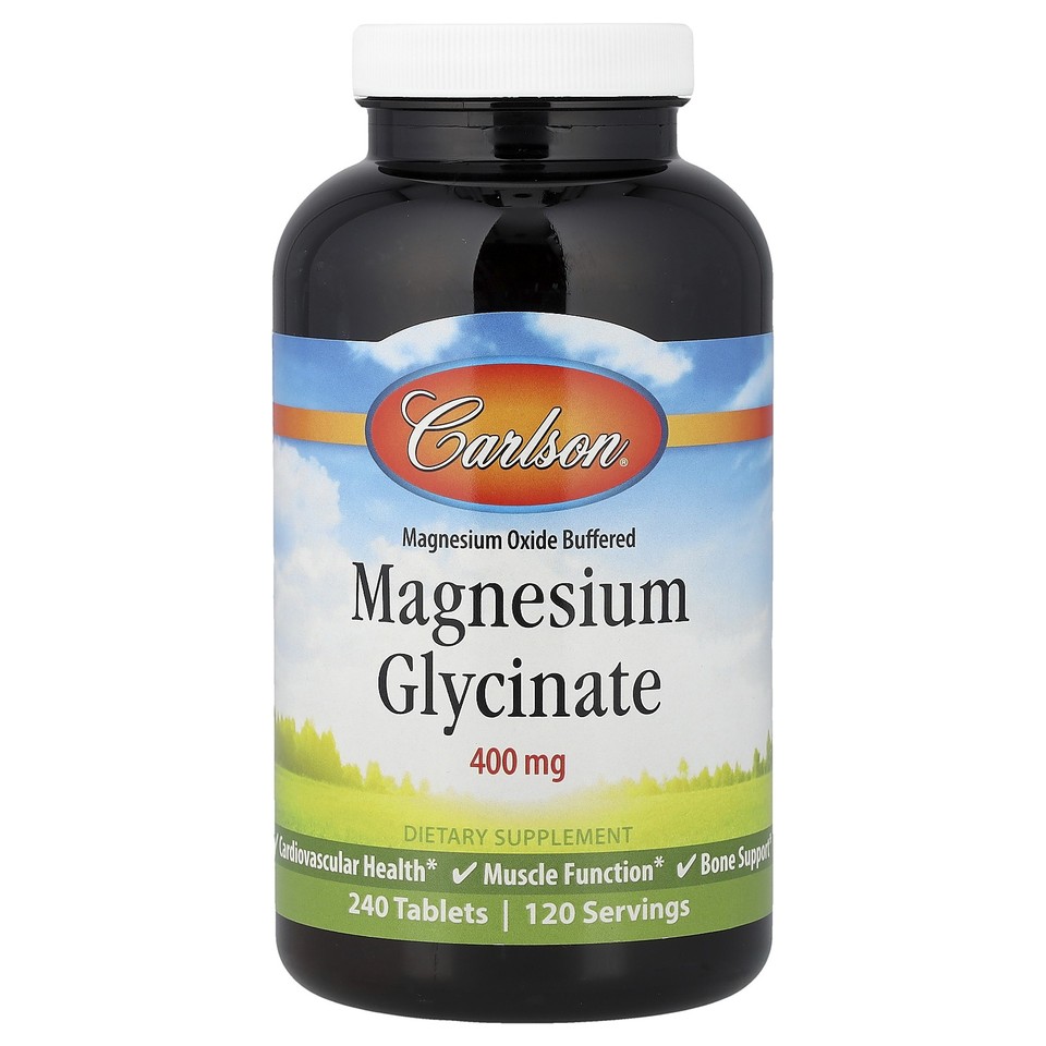 Magnesium Glycinate, 240 Tablets (200 mg per Tablet)