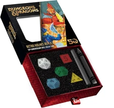 Dungeons & Dragons 50th Anniversary Dice Collection: Retro Holmes Replica