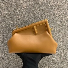 Fendi Pre-Owned Authentic Crossbody Brown Free Tracked Shipping