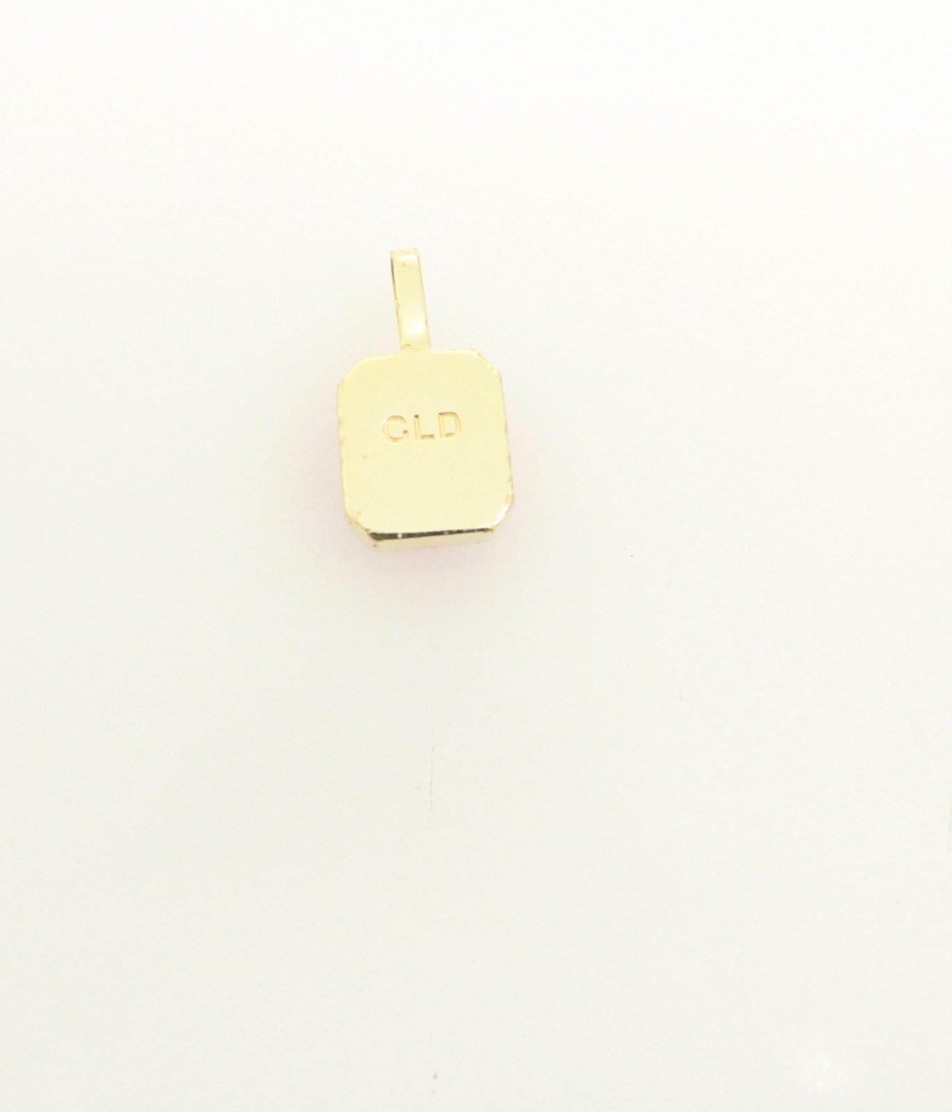 Micro Ruby stone Pendent CZ stone - image 2