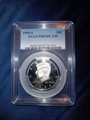 1995-S Kennedy Half Dollar Proof PCGS PR69DCAM