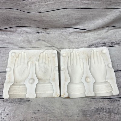 Vintage SFA 743 Ceramic Slip Casting Mold Praying Hands