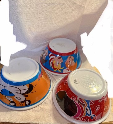 Set Of 3 Kellogg s  Bowls  2012-2015. Tony The tiger Toucan Sam Snap Crackle Pop