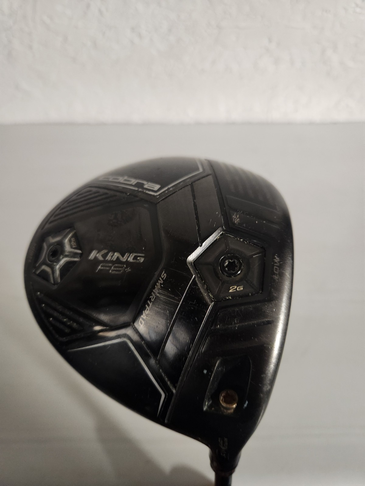 Cobra King F8+ Black 11.5&deg; Driver Stiff Flex Club With Head