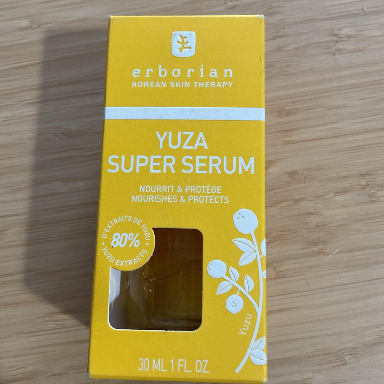 ERBORIAN Korean Yuza Super Serum Vitamin C Face Serum 1 Fl Oz 30ml BRAND NEW