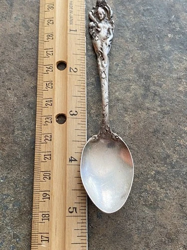 Sterling Silver Love Disarmed Reed And Barton Spoon. Monogrammed On Back
