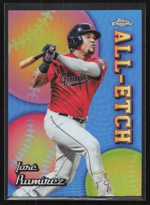 2024 Topps Chrome All-Etch Jose Ramirez Cleveland Guardians #CAE-17