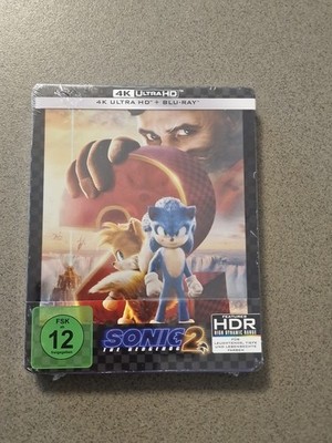 Sonic the Hedgehog Teil 2 , 4K UHD &  Bluray , Jim Carrey , NEU & OVP , B-Ware 
