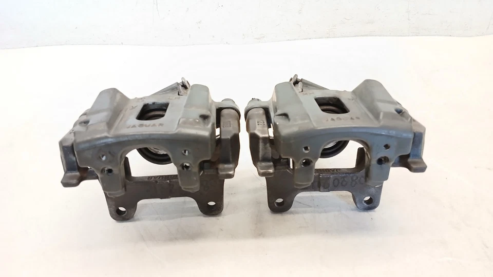 10-16 JAGUAR X351 XJ XJR XF XKR S/C BRAKE DISC CALIPER REAR LEFT RIGHT SET 08202 - Image 2 of 4
