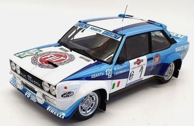 KYOSHO, FIAT 131 Abarth #1 Rallye de la Costa Smeralda 1981 M.ALEN / I.KIVIMA...