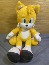 Build A Bear Workshop Sonic The Hedgehog Movie 2 Tails Plush Toy - USED