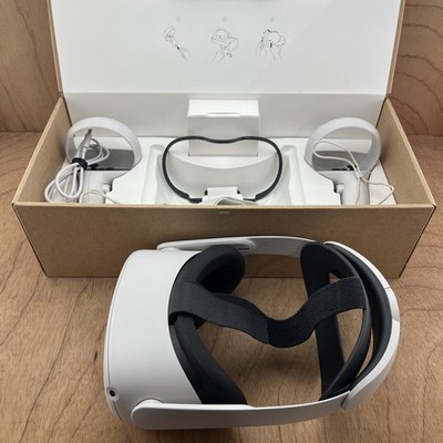 Oculus Quest 2 Virtual Reality Headset with Controllers Box Included