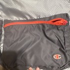 Champion Gray/Black/Red Backpack Zip Closure Padded Adjustable Straps Pockets — photo 3