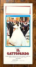 LOCANDINA MANIFESTO POSTER AFFICHE CINEMA IL GATTOPARDO VISCONTI DELON FILM