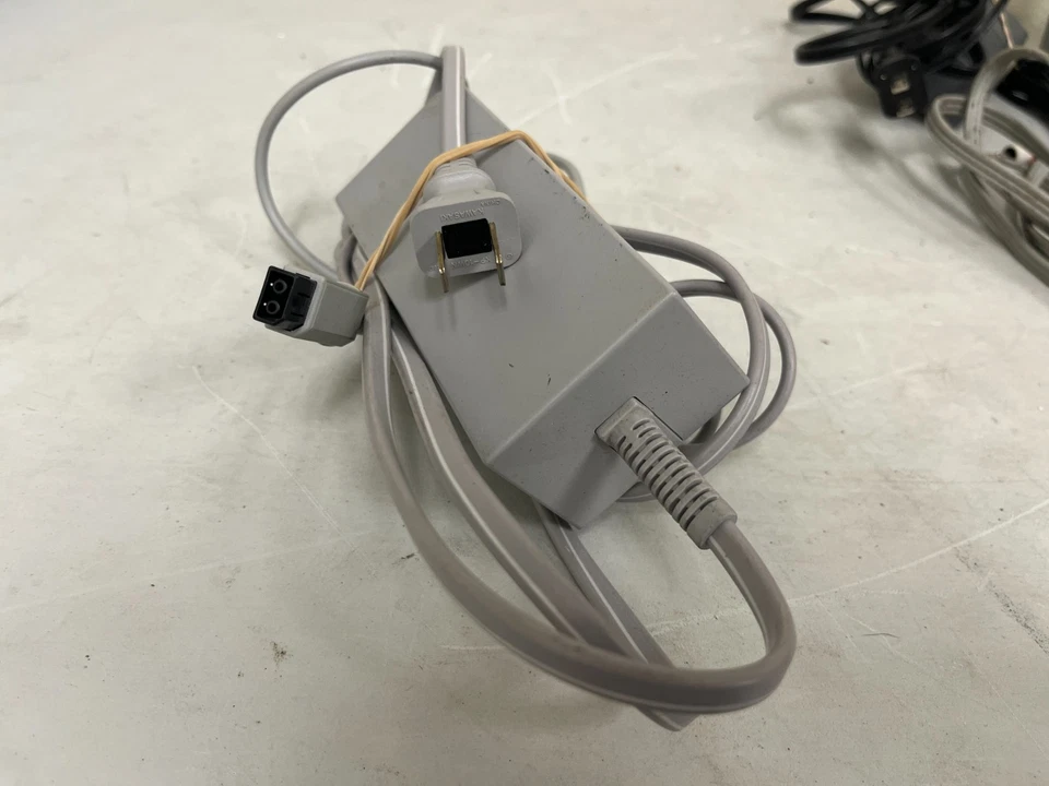 Nintendo Wii Console Bundle Games Controllers Cables Wheel Wii Fit - Image 3 of 4