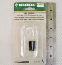 Greenlee Kwik Stripper Coax 2 Lvl Replacement Cartridge
