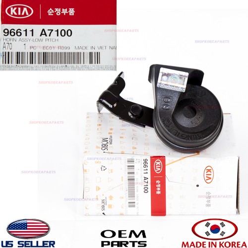 HORN ASSY LOW PITCH GENUINE! FOR KIA FORTE 20142018 96611A7100 eBay