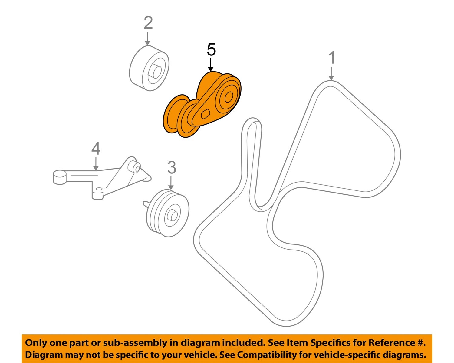 DURAMAX DIESEL SERPENTINE BELT TENSIONER NEW GM 98094201 eBay