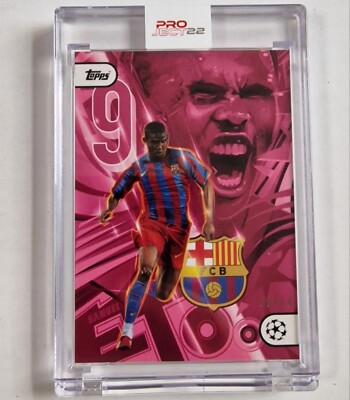 Topps Project22 *NUMBERED* Samuel Eto'o by Sanil Chitrakar /10