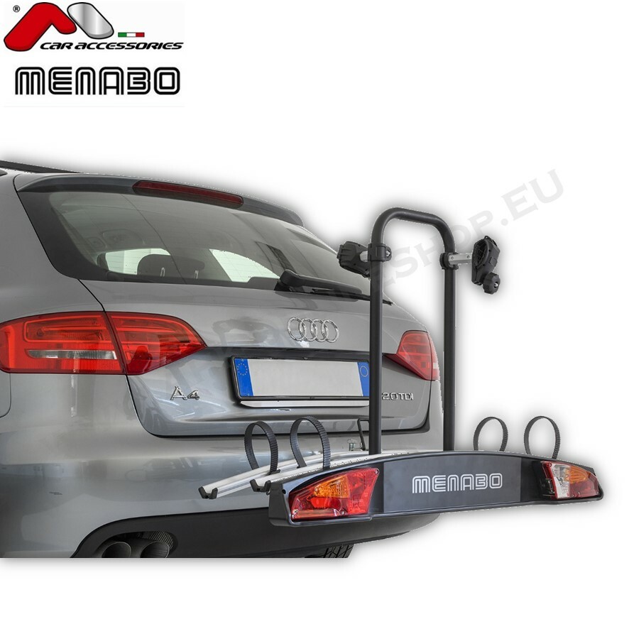 Menabo Merak Tilting Towbar Bike Rack Carrier for 2 bikes 7/13 pin Tilt function eBay