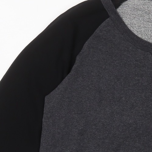 French Connection Womens Grey Scoop Neck Cotton Pullover Jumper Size L - Picture 8 of 10