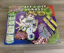 Gross Scientist Kit Weird Science Mold Fake Blood Blisters Vomit Eye Brain NOB