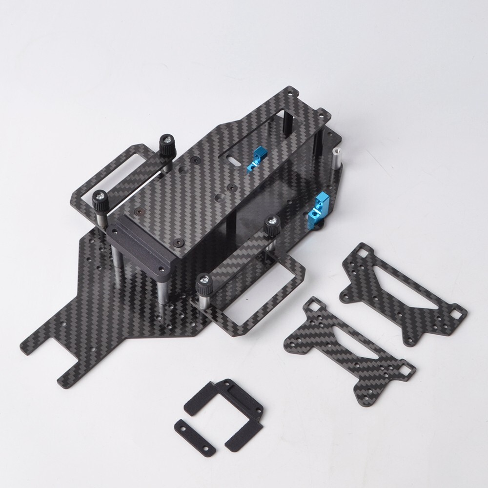 Carbon Chassis Frame Kit for Tamiya TA02 TA02W TA02S TA02SW