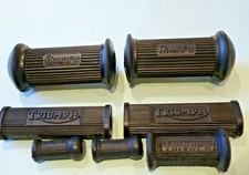 TRIUMPH 3TA 5TA T100 T120 FOOT REST KICK START RUBBER KIT 82-1695 F9279 82-9279