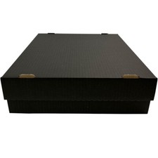 Schwarze Aufbewahrungsbox für 4000 Karten De...
