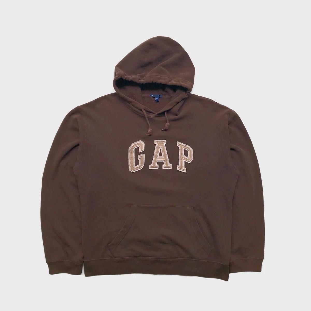 vintage gap hoodie brown size XS fit M (67 X 62)