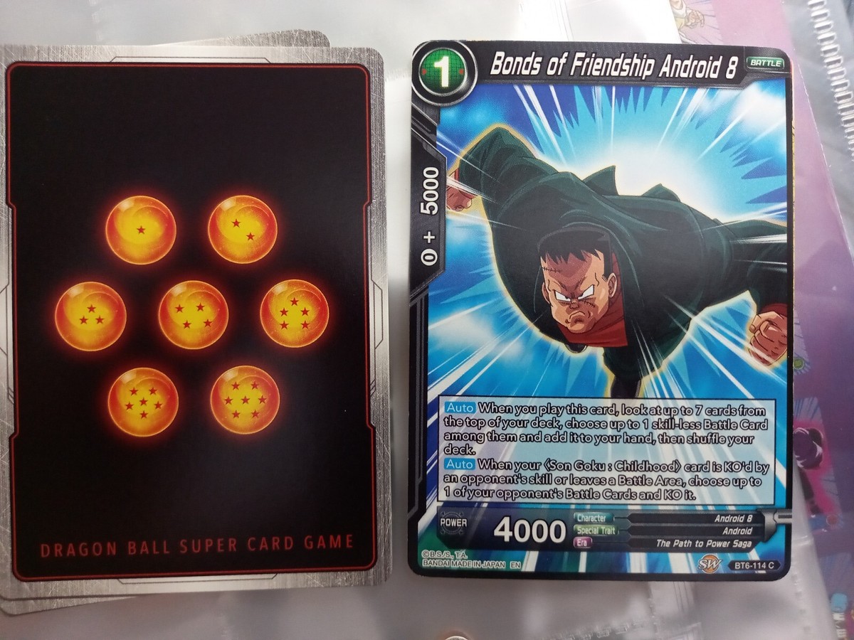 bandai dragon ball super card game card bt7 114