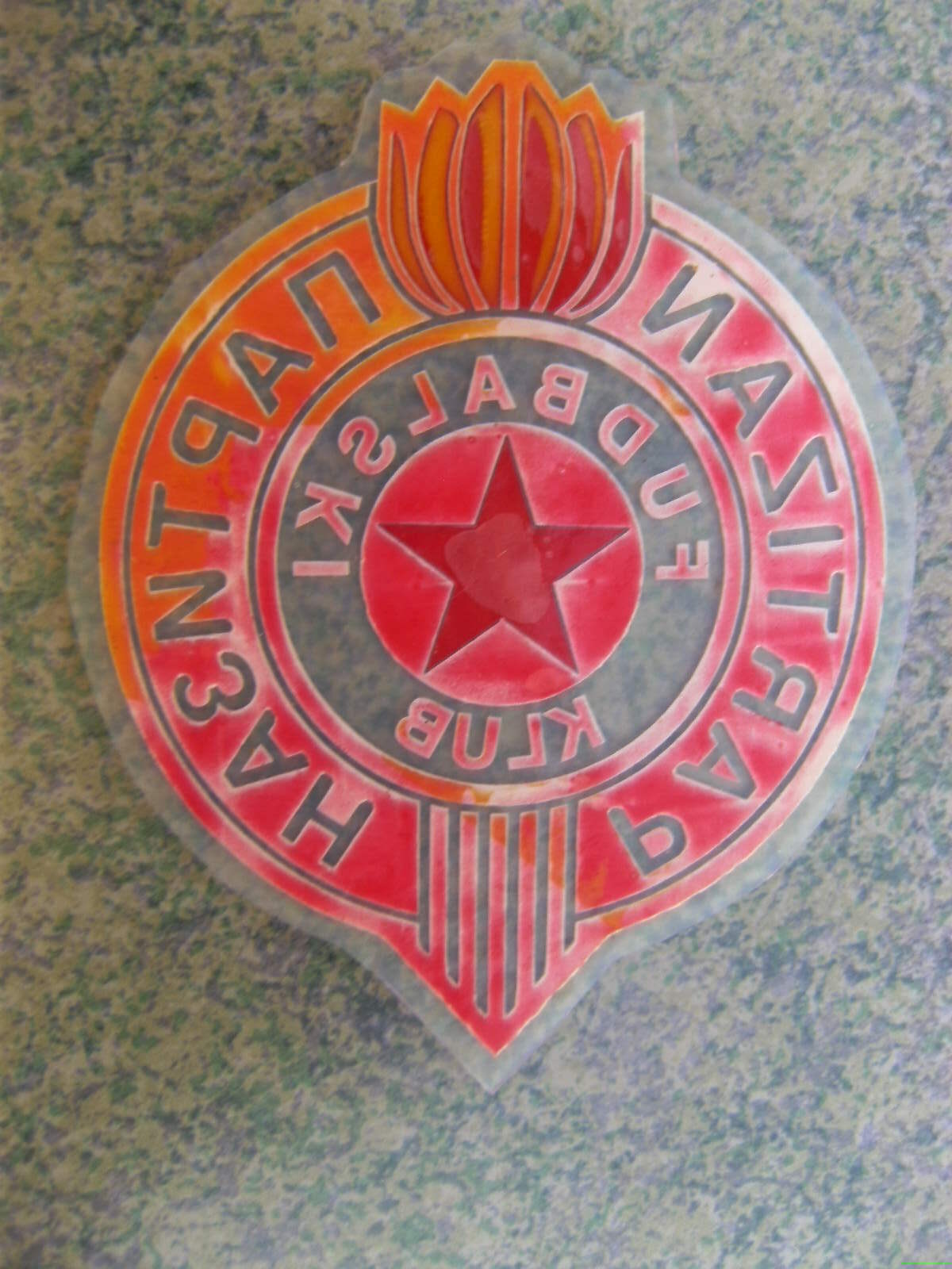 FK Partizan Serbia National Coat of Arms Red Star Belgrade 