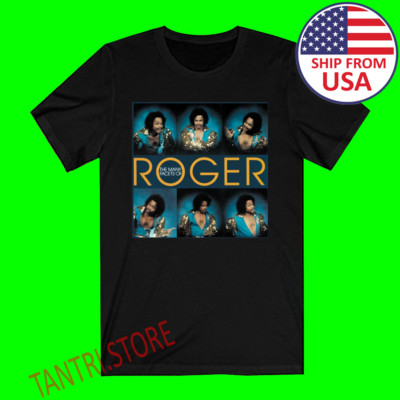 Roger Troutman Many Facets Of Roger Men's Black Size S to 3XL