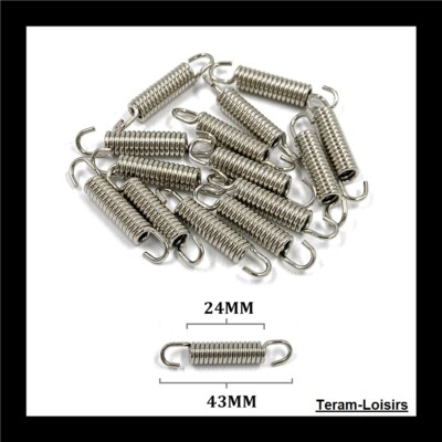 ABSOPRO 2 Set Molle Girevoli Per Scarico Moto – In Acciaio Inox, Tono Oro, Dimensioni 59x10mm - 5